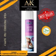 EMBORG WHIPPING CREAM SPRAY CAN 500ML HALAL