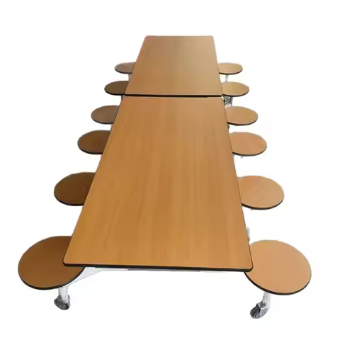 12-Person multi-function folding dining table, folding dining table, dining table