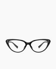 MUJOSH- Gọng kính tròn nữ bản dày thời trang MJ11FM1122-BKC1