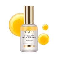 d'alba Piedmont White Truffle Double Layer Revitalizing Serum, 100hr Hydration, Hyaluronic Acid and 