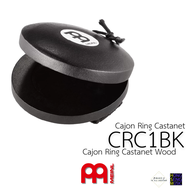 Meinl Percussion CRC1BK Cajon Ring Castanet, Black กรับไม้ใส่มือ