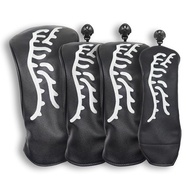 Line Tiger Golf Ball Golf Head Cover Putter Sleeve Shaft Cover No. 1 Iron Club Wood Club Head Protec