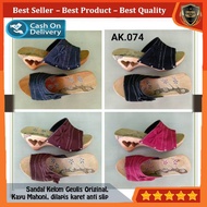 Gelis Kelom Sendal, Geulis Tasik, Ladies Wedges Sandals, Wood Mompah, Code AK.074 COD