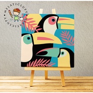 PAINT BY NUMBER CANVAS 20X20cm - NEW SERIES