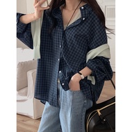 Codibook|Korea Korea 09WOMEN Loose Checked Shirt Women's Clothing