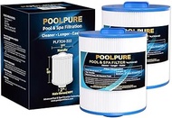 POOLPURE PLF7CH-322 Pool Filters Replaces 7CH-322, PAS35-F2M, FC-0420, 100520, 3301-2109 2 Pack