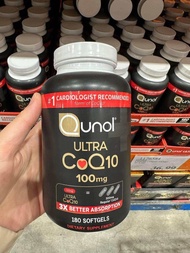 Viên uống bổ tim mạch Qunol Ultra CoQ10 100mg 180 viên( đầy đủ Bill costco Mỹ)