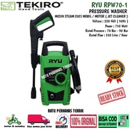 [DISKON] MESIN STEAM CUCI MOBIL MOTOR JET CLEANER TEKIRO RYU RPW 70-1 70 BAR ORIGINAL MURAH PROMO CU