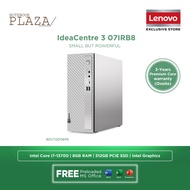Lenovo IdeaCentre 3 07IAB7 90VT001WMI SFF Desktop PC Grey ( I7-13700, 8GB, 512GB SSD, Intel, W11, HS