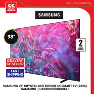 【 DELIVERY BY SELLER 】SAMSUNG 98" Crystal UHD DU9000 4K Smart TV (2024) UA98DU9000KXXM