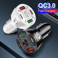 Electric Leopard Fast Charge Car Charger Mobile Phone Car Charger Fast Charge Car Multifunctional Ca