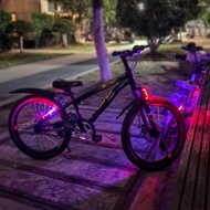 Children Bicycle Night Cycling Light Night Cycling Light Children Bicycle Rear Tail Light Warning Ni