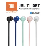 JBL T110BT Wireless Bluetooth In-Ear Headphones Headset 12 Months Warranty