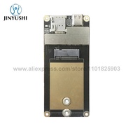 Papan 5G M.2 ke Kad Riser Type C Penyesuai USB Dengan Modul LTE Serasi Nano SIM Untuk RM520N RM502Q 