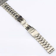 24*26mm Silver Solid Stainless Steel Watchband For Swatch Watch Band Strap Metal Watch Wrist Bracelets Folding Clasp Logo On