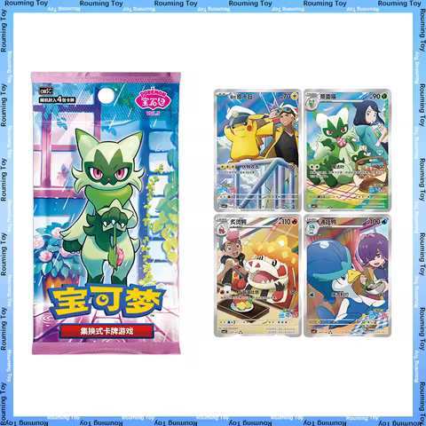 New 100% Original Pokemon Trading Card PTCG Vol.5 Ptcg Gem Pack Chinese Version Collections PKM Simp