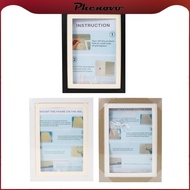 [Phenovo] Kids Art Frame Photo Frame Replaceable Picture Portable Front Opening Kids Art Display Fra