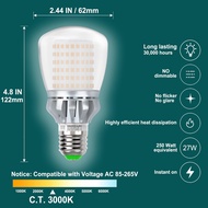 LED Light Bulbs A19 250 Watt Equivalent, Bright LED Bulbs 3670LM 3000K Warm White, 27W E26 LED Corn 