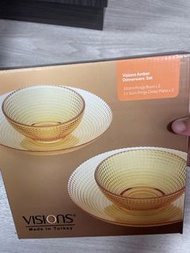 全新 - 康寧 visions dinnerware set