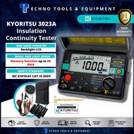 KYORITSU 3023A Insulation/Continuity Tester - 100% New &amp; Original