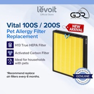 Levoit Vital 100S/200S Pet Care Air Purifier Advanced Pet Allergy Replacement Filter