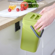 Wall mounted dustbin 3 / 5L, hanging dustbin, kitchen garbage cleaning, closet door hanger, dustbin