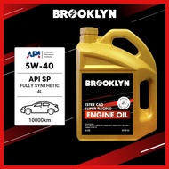 Brooklyn API SP 5W40 4L Fully Synthetic Engine Oil Lubricant Minyak Hitam Kereta Enjin Cars Proton T