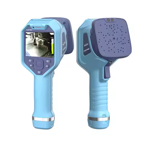 FOTRIC AC53 Acoustic Imager Ultrasonic Acoustic Imaging Camera 64 Microphones 5MP Visible Camera 3.5