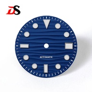 28.5mm Wave Dial SUB NH35 Movement BGW9 C3 Lume High-Quality Custom Logo