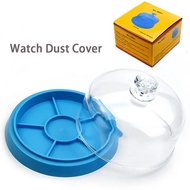 6 Slots Watch Dust Sheet Cover with Jewelry tools Spare Protector Tray Watch Movement Repair Tool Watchmaker Repair Tool