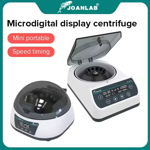 Pcr Micro Centrifuge Machine Digital High-speed Prp Plasma Centrifuge Lab 12000rpm 0.2/0.5/1.5/2ml C