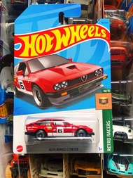 Xe Mô Hình Hot Wheels tỉ lệ 1:64 "Alfa Romeo GTV6 3.0" (Red/Đỏ) (New Model 2024)