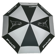 New Hàn Quốc pingˉ mới Golf hai lớp tự động Dù Golf tay cầm dài thể thao quá khổ ô ngoài trời Ô Bảo 