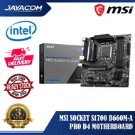 MSI Socket s1700 B660M-A Pro D4 Motherboard