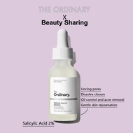The Ordinary Salicylic Acid 2% Serum 30ml Serum Toner Acne Facial Serum Nourishes the Skin Facial Sk