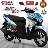 Decal Soul GT 125 Full Body Sticker Mio Soul GT 125 Full Body Striping Mio Soul GT 125 Full Body Dor