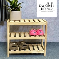 Mini 3-Tier Shoe Shelf Size 46x50x25 for Baby Shoes