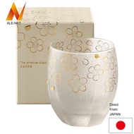ALE-NET Rock glass set Sakura Old Rock cup Shochu Glass stylish 【Direct from Japan】