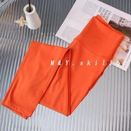 Quần Tập Yoga Lulu M80113 Hàng Quảng Châu Loại 1 Chất Thun Lụa Siêu Mềm Mịn Co Giãn Cực Tốt Form Chu