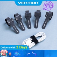 Vention Cable Organizer Self Adhesive Wire Ties Cable Winder Nylon Tape for Office Desktop Managemen