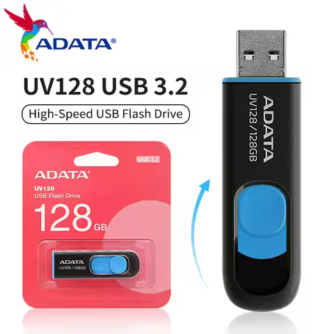 Original ADATA USB 3.2 Flash Drive 32GB 64GB 128GB 256GB Pendrive Flash Memory Stick U Disk Pen Driv