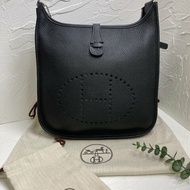 Hermes Evelyne 29 黑PHW