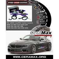 Ceramax MG1856R carbon ceramic BMW Z4 E60 E90 320I 520I 525I front brake pad