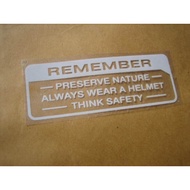 Sticker honda c50/c60/c65/c70/gbo