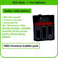 MOTOROLA Walkie talkie battery T62 T82 T82 MT350 EM1020R EM1000 EM1020 T200 MR350 MR560 PMNN4551A