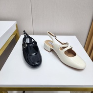 Madden 459 Block Heels Elegant Women's Slingback Tofu Heels 4cm