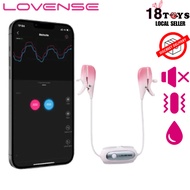 LOVENSE GEMINI APP CONTROLLED VIBRATING NIPPLE CLAMPS Adult toys Sex toys Adult Health Female Sexual