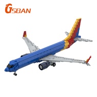 Boeing 737 MAX 8 Passenger Aircraft Building Blocks 715pcs Adult Building Blocks Toy Gift MOC‑244351
