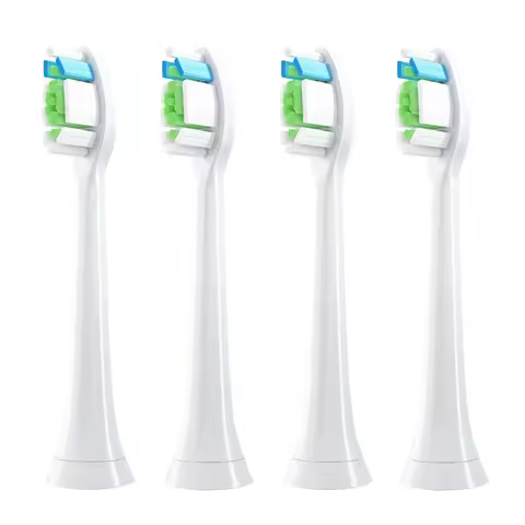 4 Pcs/Pack Replacement Toothbrush Heads For Philips Sonicare Diamond Clean HX9362/9332/9312