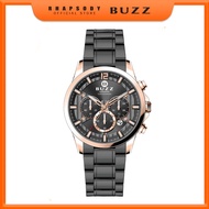 Buzz Jam Tangan Lelaki Men's Stainless Steel Quartz Watch BZ-TT2065